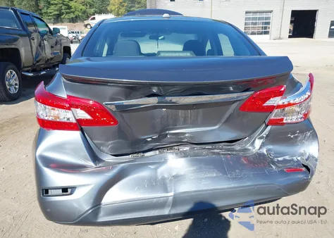 2015 Nissan Sentra Fe+ S/S/Sl/Sr/Sv from USA, damaged, VIN 3N1AB7AP0FL649282
